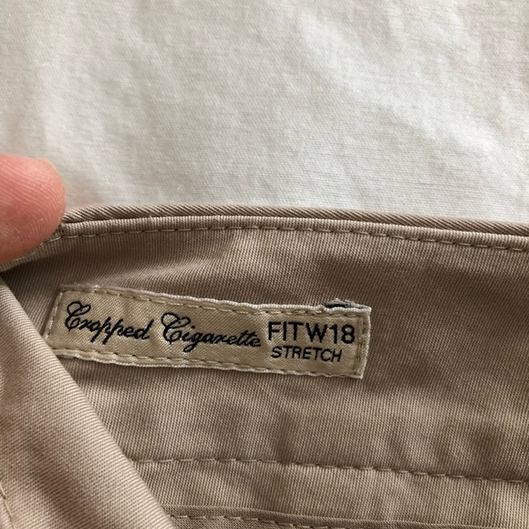 ❌ ❌ ❌ NWOT Max Mara Weekend Osella Cotton Blend Cigarette Trousers - Picture 5 of 10